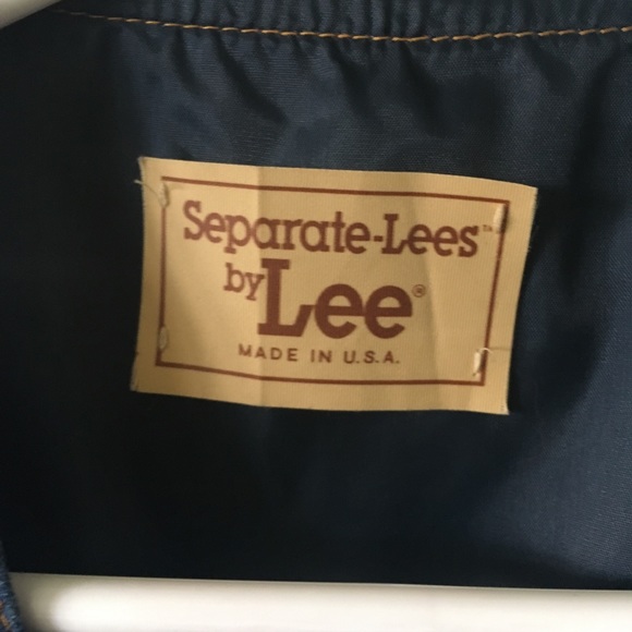 Vintage Lee Denim Vest - Picture 4 of 6